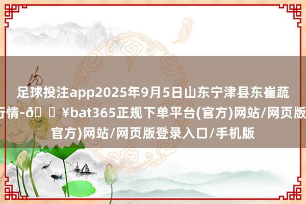 足球投注app2025年9月5日山东宁津县东崔蔬菜批发商场价钱行情-🔥bat365正规下单平台(官方)网站/网页版登录入口/手机版